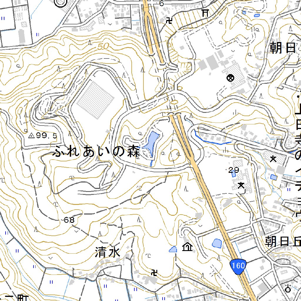 553627 氷見 （ひみ Himi）, 地形図 Map by Pacific Spatial Solutions
