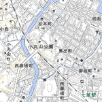 553647 七尾 （ななお Nanao）, 地形図