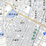 594000 本荘 （ほんじょう Honjo）, 地形図