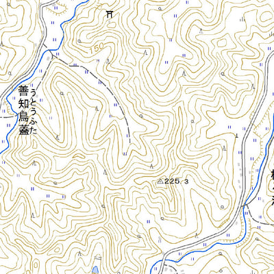 594002 八沢木 （やさわぎ Yasawagi）, 地形図