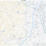 594003 角間川 （かくまがわ Kakumagawa）, 地形図