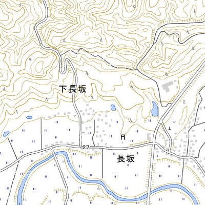 594011 新沢 （しんざわ Shinzawa）, 地形図