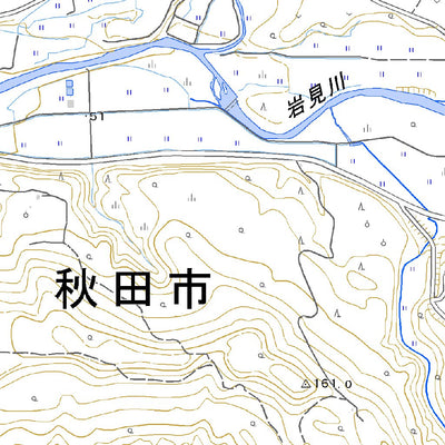 594042 岩見三内 （いわみさんない Iwamisannai）, 地形図
