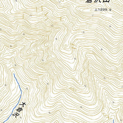 594066 曲崎山 （まがりざきやま Magarizakiyama）, 地形図