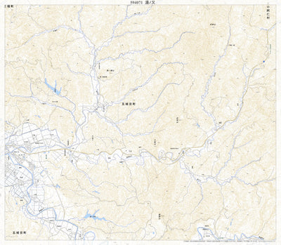 594071 湯ﾉ又 （ゆのまた Yunomata）, 地形図