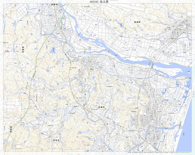 483103 佐土原 （さどはら Sadohara）, 地形図
