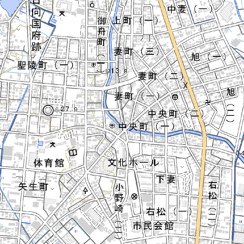 483113 妻 （つま Tsuma）, 地形図 Map by Pacific Spatial