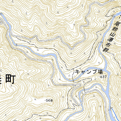 483133 尾鈴山 （おすずやま Osuzuyama）, 地形図