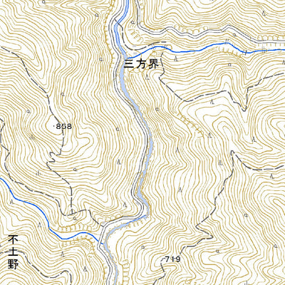483160 国見岳 （くにみだけ Kunimidake）, 地形図