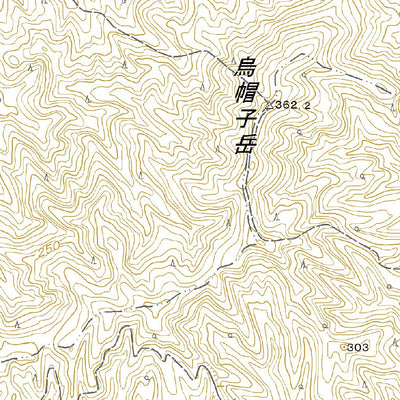 483164 川水流 （かわずる Kawazuru）, 地形図