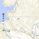654301 糠平 （ぬかびら Nukabira）, 地形図
