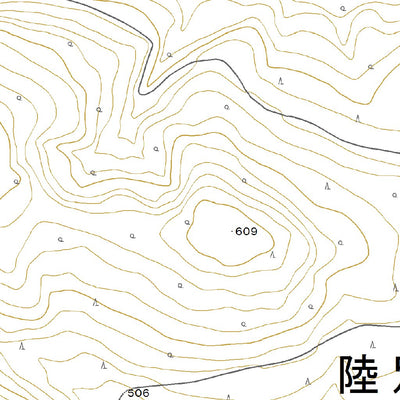 654324 勲袮別川上流 （くんねべつがわじょう Kunnebetsugawajo）, 地形図
