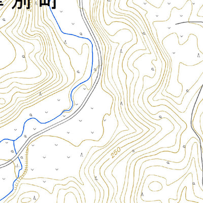 654337 本岐 （ほんき Honki）, 地形図