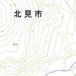 654354 留辺蘂西部 （るべしべせいぶ Rubeshibeseibu）, 地形図