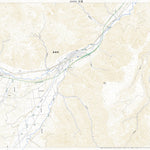 654361 白滝 （しらたき Shirataki）, 地形図