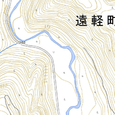 654362 上武利 （かみむりい Kamimurii）, 地形図