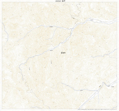 654363 岩戸 （いわと Iwato）, 地形図