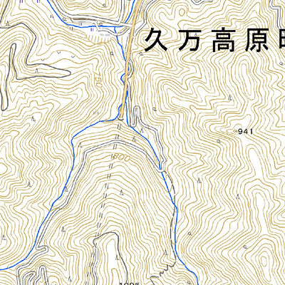 503217 越知面 （おちめん Ochimen）, 地形図