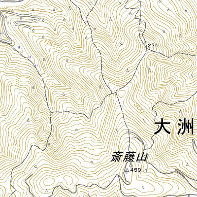 503233 伊予長浜 （いよながはま Iyonagahama）, 地形図