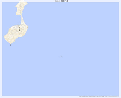 503241 周防八島 （すおうやしま Suoyashima）, 地形図