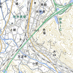 503245 上灘 （かみなだ Kaminada）, 地形図