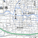 503256 松山南部 （まつやまなんぶ Matsuyamanambu）, 地形図