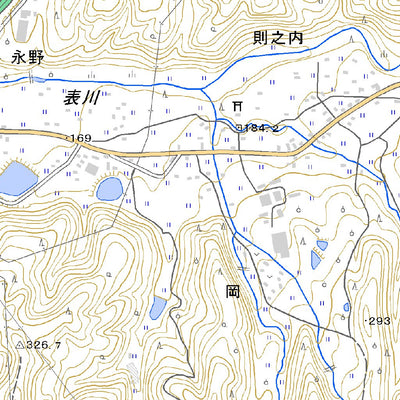 503257 伊予川内 （いよかわうち Iyokawauchi）, 地形図