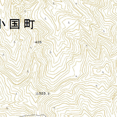 573906 小国東部 （おぐにとうぶ Ogunitobu）, 地形図