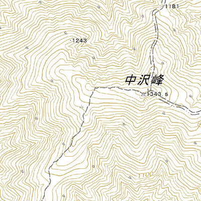 573927 羽前葉山 （うぜんはやま Uzenhayama）, 地形図
