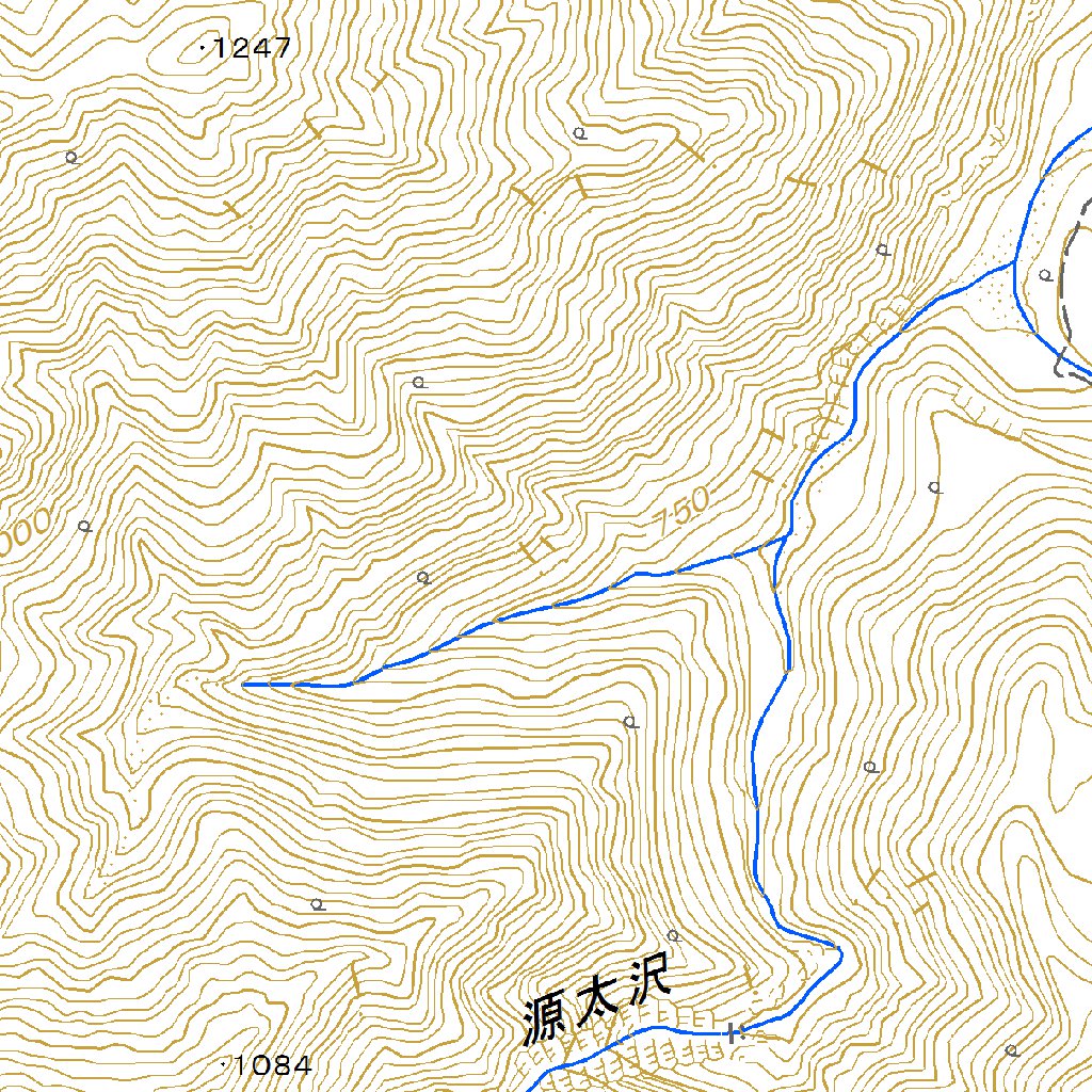 573946 大鳥池 （おおとりいけ Otoriike）, 地形図 Map by Pacific