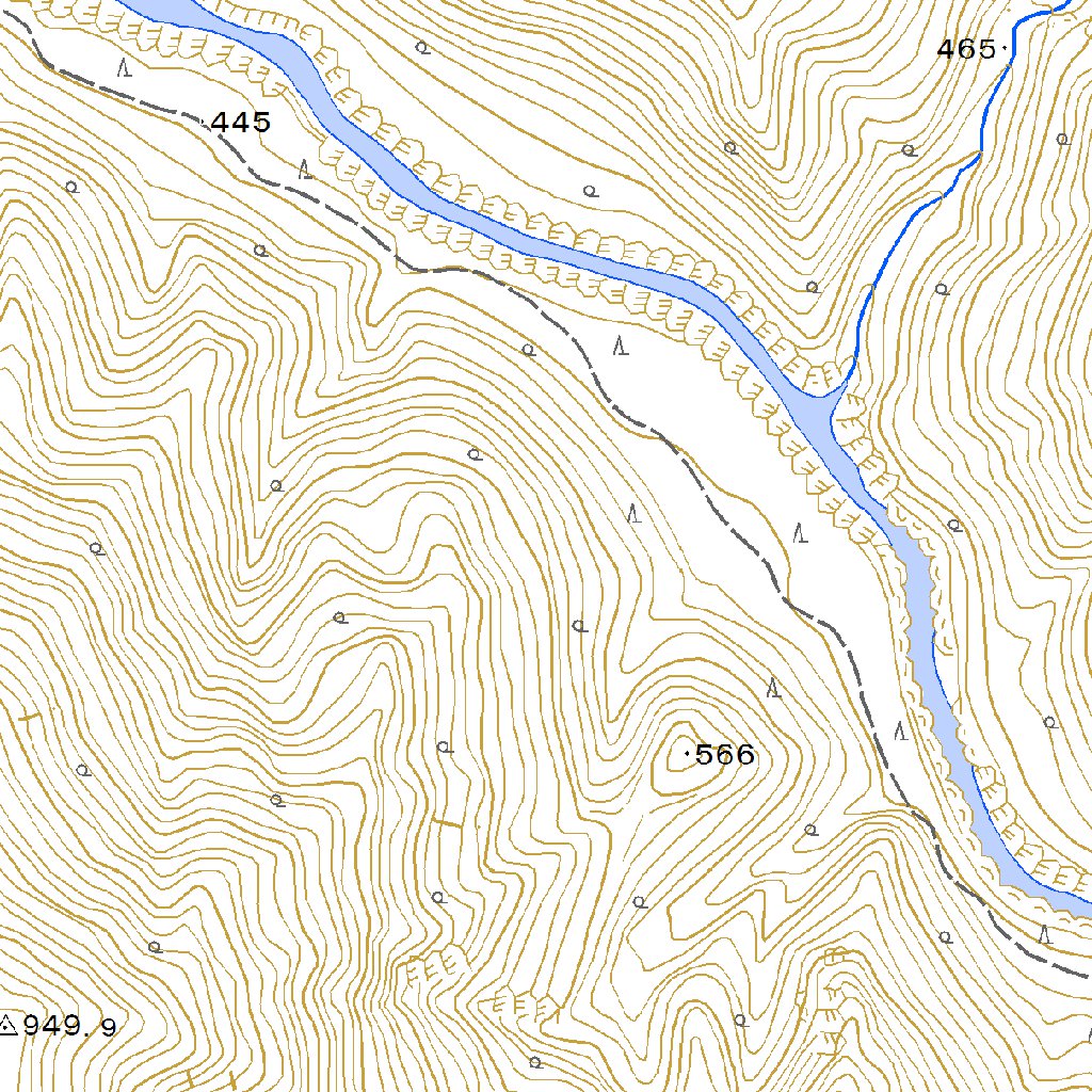 573956 大鳥 （おおとり Otori）, 地形図 Map by Pacific Spatial