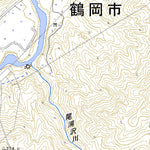 573966 上田沢 （かみたざわ Kamitazawa）, 地形図