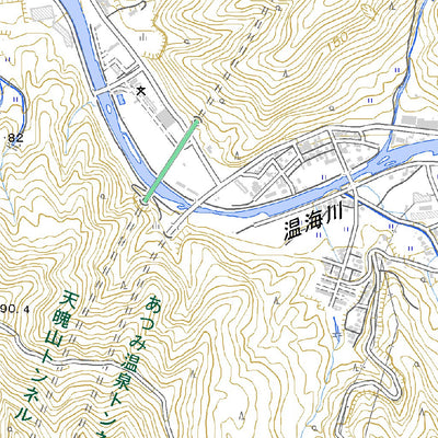 573974 温海 （あつみ Atsumi）, 地形図