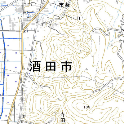 583937 羽後観音寺 （うごかんのんじ Ugokannonji）, 地形図