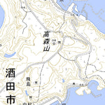583964 酒田 （さかた Sakata）, 地形図