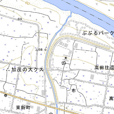 513307 辻 （つじ Tsuji）, 地形図