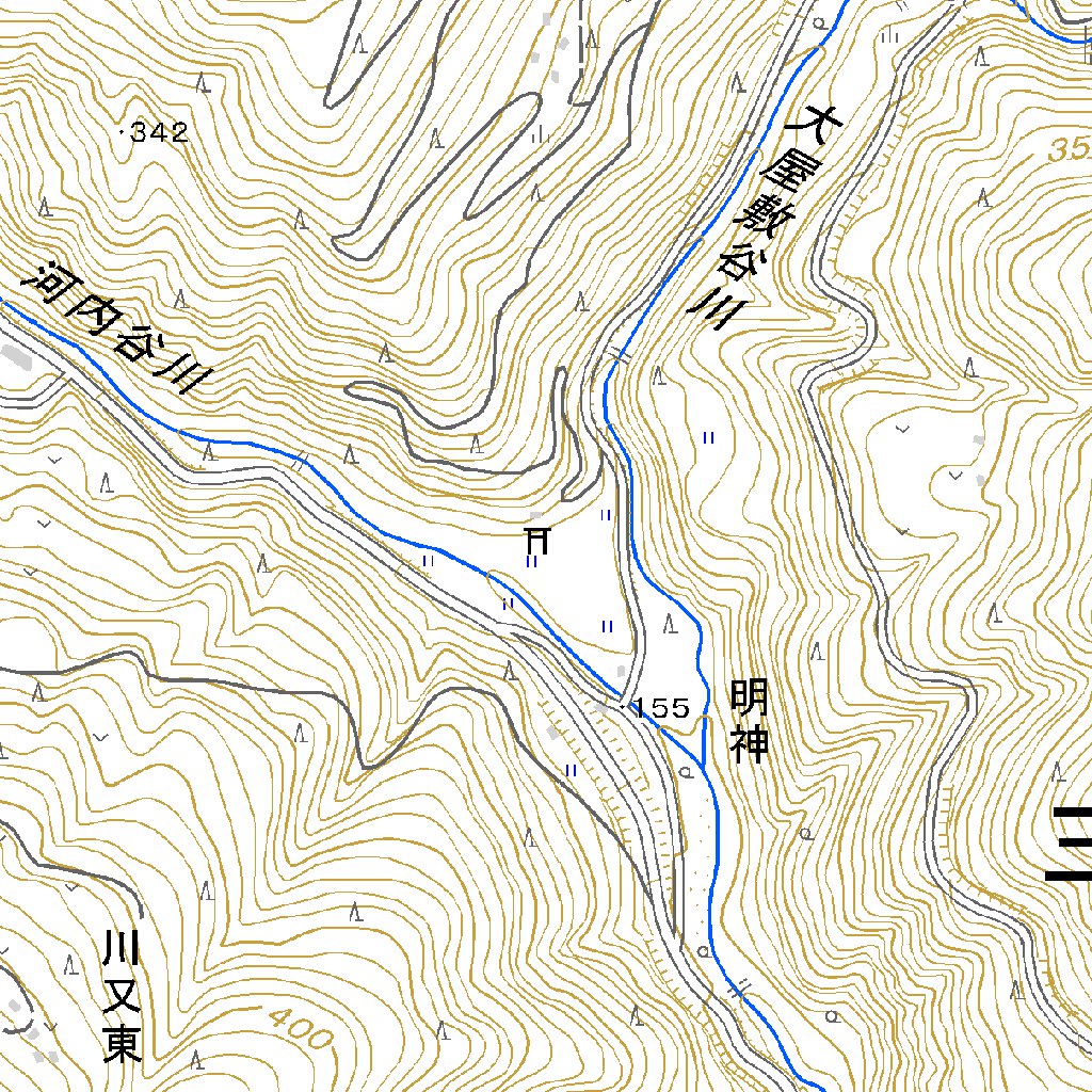 513307 辻 （つじ Tsuji）, 地形図 Map by Pacific Spatial Solutions 