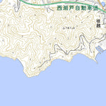 513320 木浦 （きのうら Kinora）, 地形図