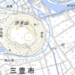 513325 仁尾 （にお Nio）, 地形図