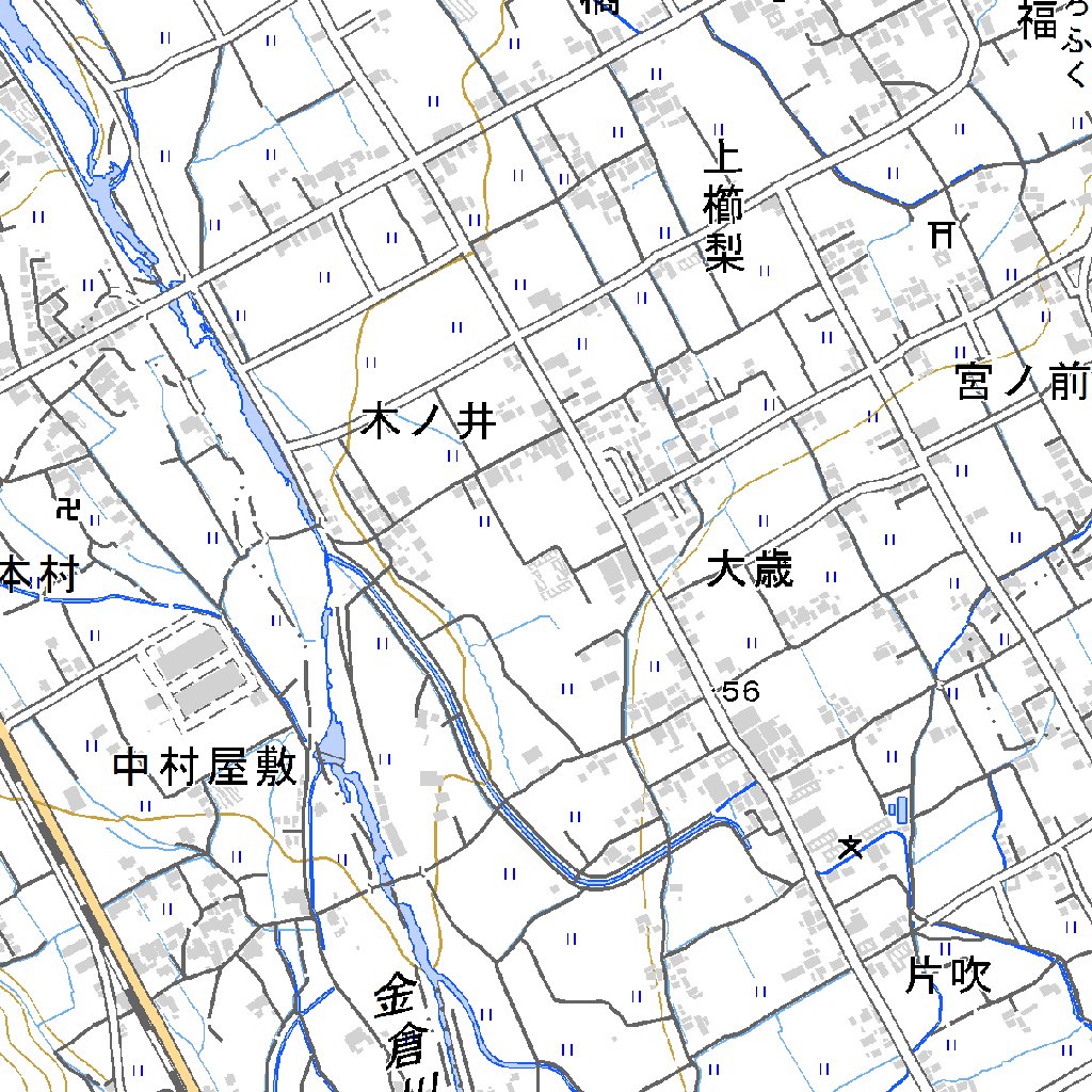 513326 善通寺 （ぜんつうじ Zentsuji）, 地形図 Map by Pacific