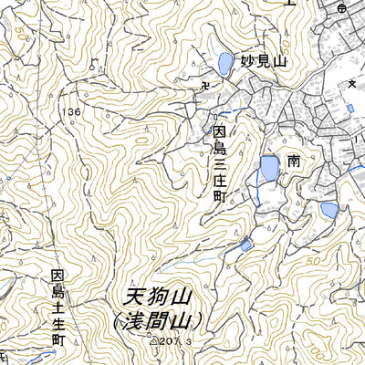 513331 備後土生 （びんごはぶ Bingohabu）, 地形図