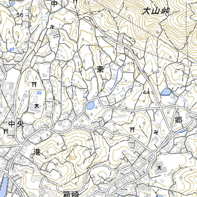 513331 備後土生 （びんごはぶ Bingohabu）, 地形図