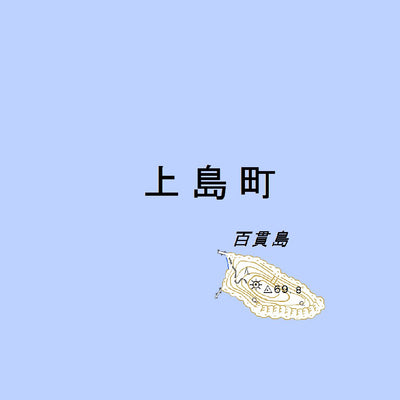 513332 百貫島 （ひゃっかんじま Hyakkanjima）, 地形図