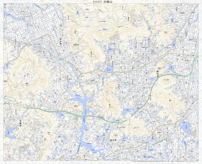 513337 白峰山 （しらみねやま Shiramineyama）, 地形図