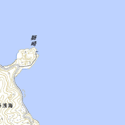 513344 白石島 （しらいしじま Shiraishijima）, 地形図