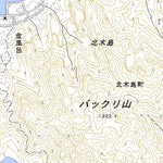 513344 白石島 （しらいしじま Shiraishijima）, 地形図