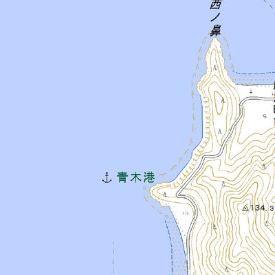 513345 讃岐広島 （さぬきひろしま Sanukihiroshima）, 地形図