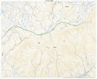 513350 垣内 （かいち Kaichi）, 地形図