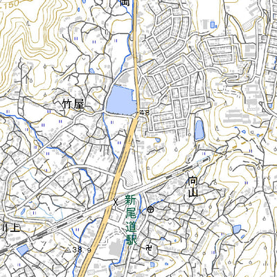 513351 三成 （みなり Minari）, 地形図