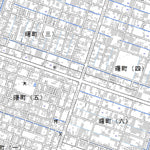 513353 福山東部 （ふくやまとうぶ Fukuyamatobu）, 地形図